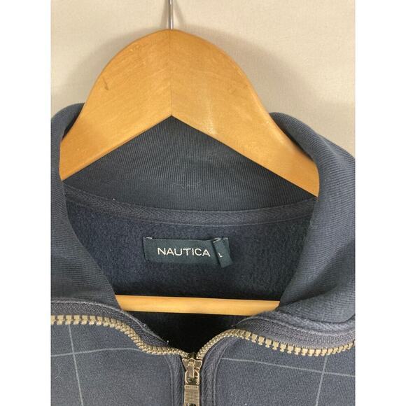 Nautica Men's 1/4 Zip Sweater Size Large - Picture 2 of 3